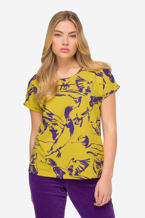Immagine prodotto Laurasøn T-shirt con stampa con anatre, scollo rotondo e OEKO-TEX (XXL)