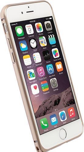 Image du produit 4G Systems Krusell Pare-chocs en aluminium Sala pour Apple iPhone 6 Plus, Or (Apple iPhone 6 Plus)
