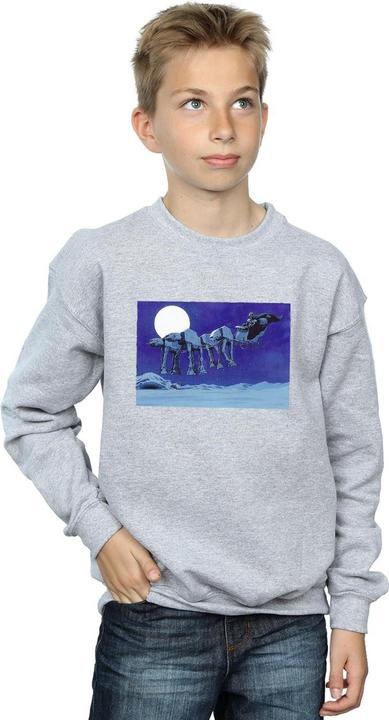 Produktbild Star Wars Christmas ATAT Sleigh Sweatshirt Jungen (140, 146)