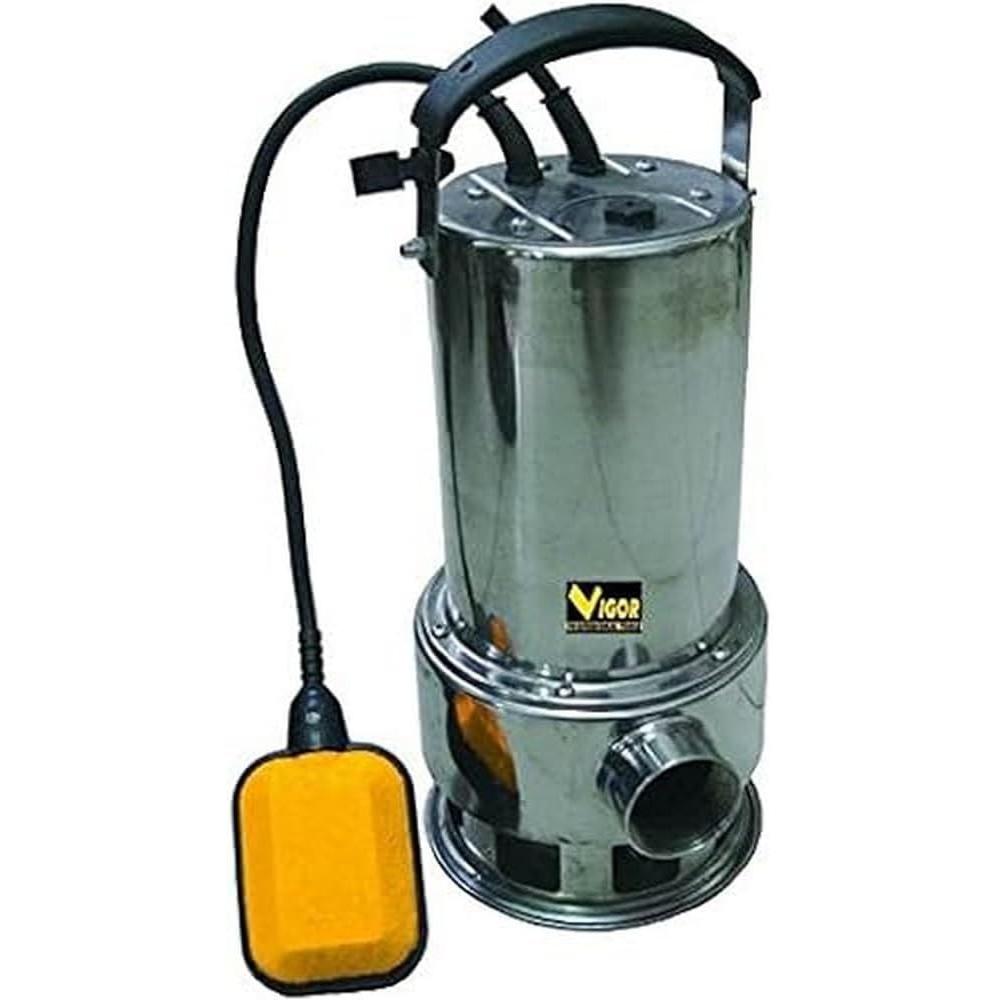 Vigor-Blinky, Pompa Da Giardino, Vigor Sub Inox 750 Automatische Elektrische Pomp, Roestvrij Staal, 1-1/2 Inch, M