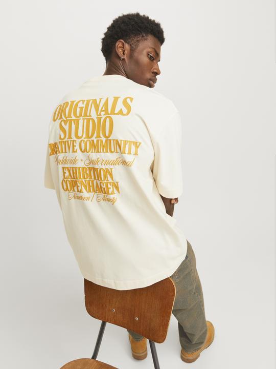 Actual product image Jack & Jones Jorroxbury Type Tee Ss Crew Neck (XL)