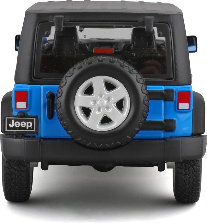 Produktbild Maisto Jeep Wrangler Unlimited 2015 1/24 blau