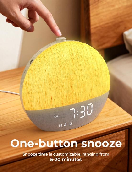 Produktbild Alopini Wecker Sonnenaufgang aufwachen, Lichtwecker