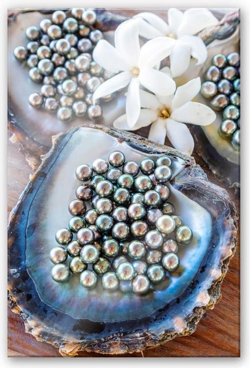 Actual product image Trenddeko Tahitian black pearls (40 x 60 cm)