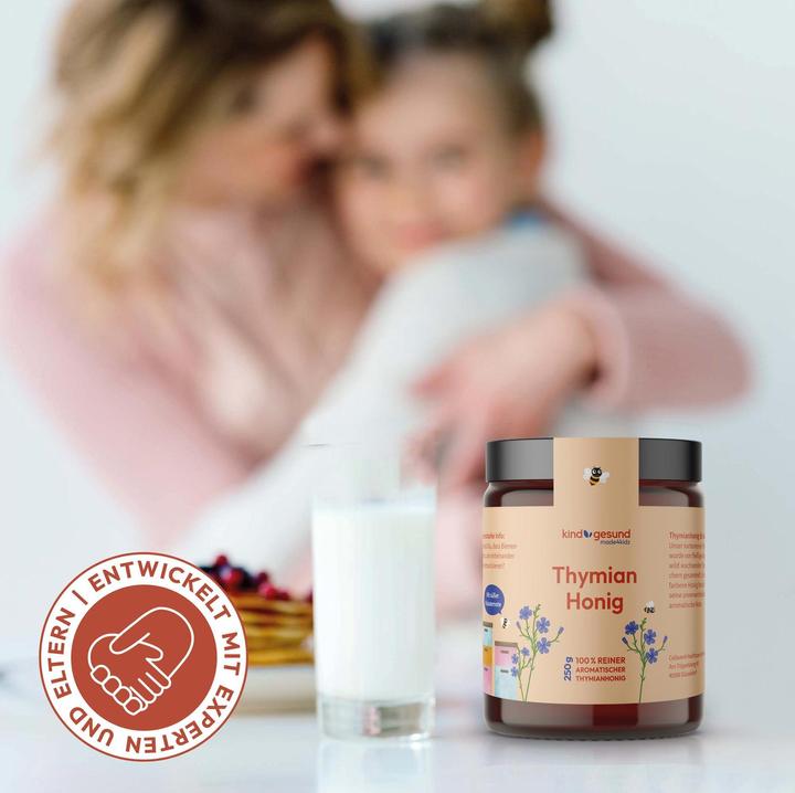 Actual product image Kindgesund Thyme honey 250 g (250 g)