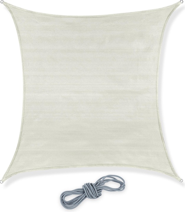 Actual product image Relaxdays Shade sail (200 x 200 x 0.2 cm)