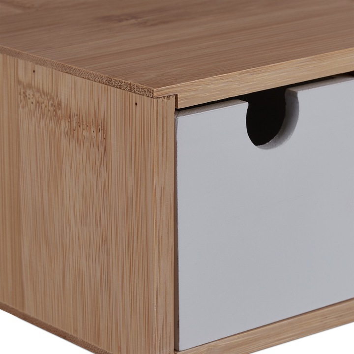 Immagine prodotto Relaxdays Cassettiera in bambù