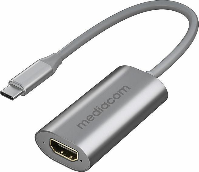 Image du produit Mediacom Convertisseur Usb-C vers Hdmi (USB-C, 1 portion)
