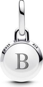 Immagine prodotto Pandora Engravable Evil Eye Murano Glass Mini Dangle Charm (Vetro di Murano, Argento 925)