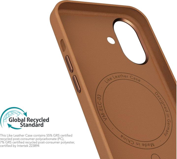 Actual product image Vonmählen Like Leather Case iPhone 16 Plus (Apple iPhone 16 Plus)