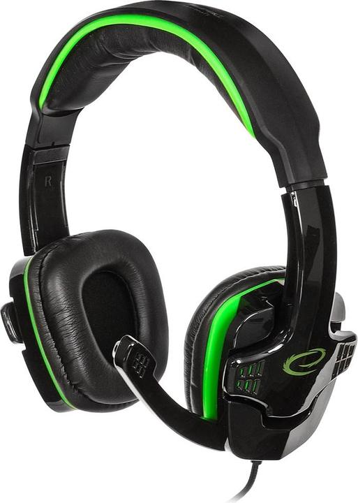 Esperanza EGH310G (black color green color) (NC, Kabelgebunden)