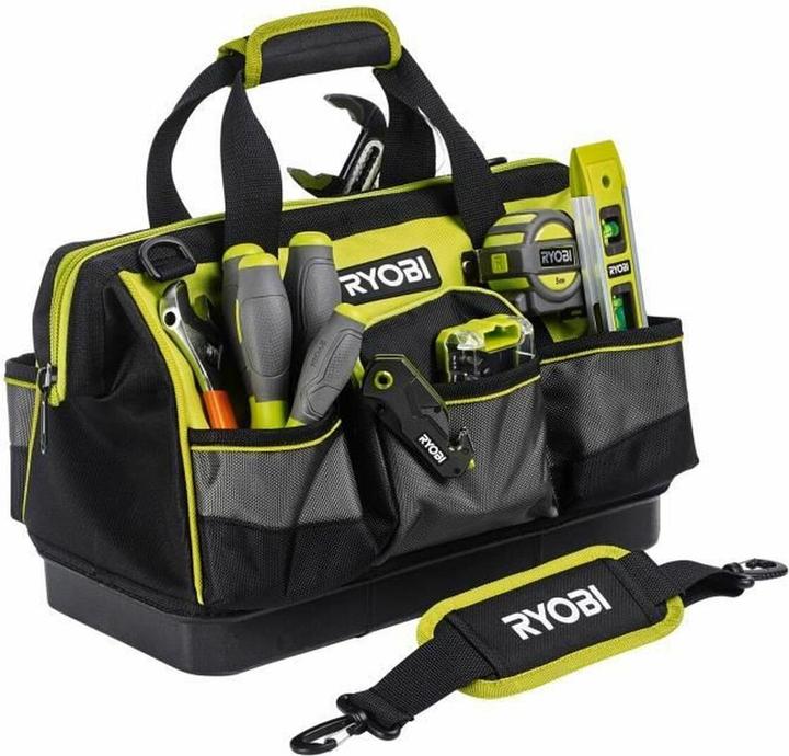 Actual product image Ryobi Craftsman bag RSSSTB1, size S,green/black, with shoulder strap