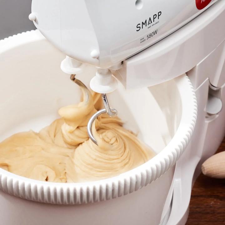 Produktbild Smapp Handmixer Mixer mit Schüssel 451.66 2 Schüsseln weiss Sicher einkaufen mit Lieferung nach Hause (580 W)