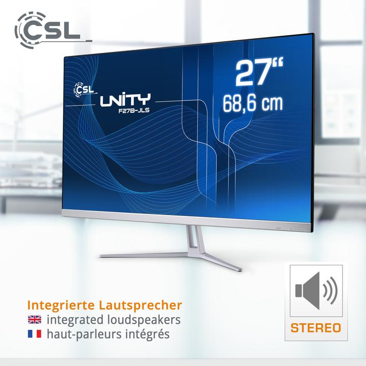 Immagine prodotto CSL AIO Unity F27W-JLS (Intel Celeron N5100, 16 GB, 512 GB, Grafica Intel UHD)