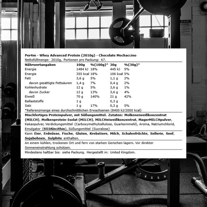 Produktbild Per4m Whey Advanced Protein (2010 g, 30x)