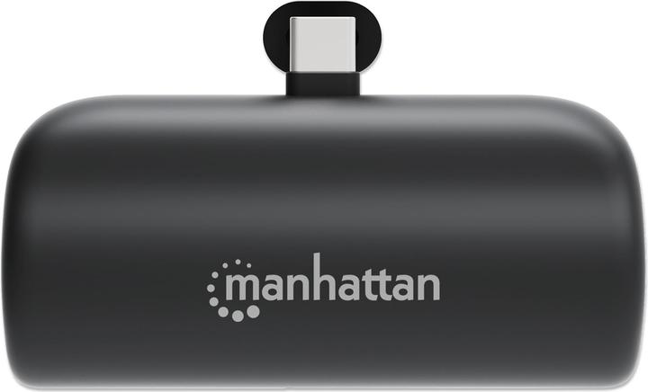 Produktbild Manhattan PD Powerbank 5000mAh Typ-C St. 20W schwarz (5000 mAh, 20 W, 18.50 Wh)