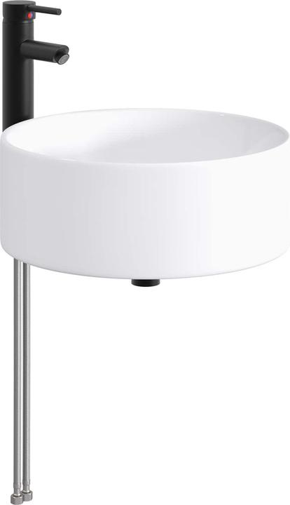 Produktbild vidaXL Badezimmerwaschbecken (405 mm, 405 mm)