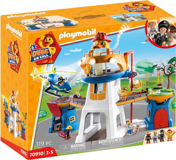 Produktbild Playmobil Das Hauptquartier (70910, Playmobil Duck On Call)