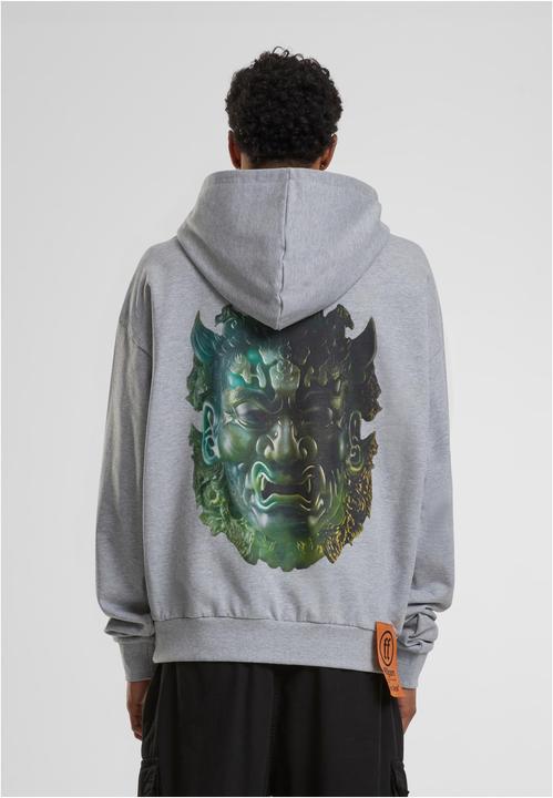 Produktbild Forgotten Faces Jade Oni Ultra Heavy Cotton Box Hoody grey S (S)