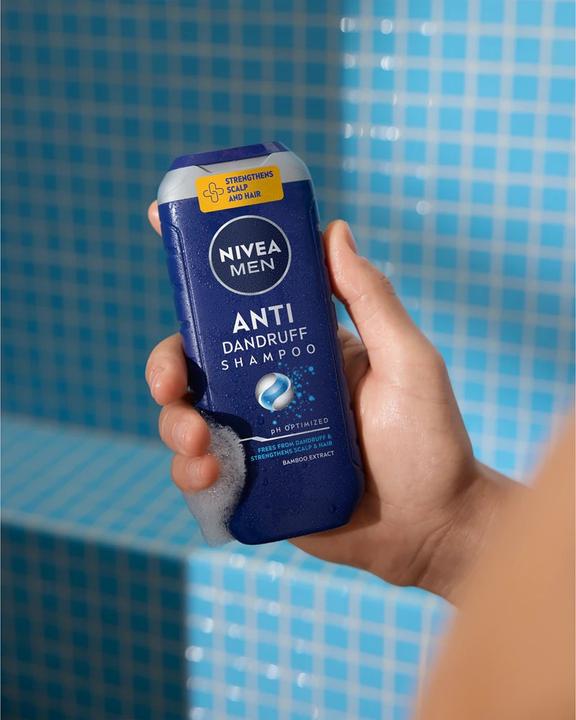 Produktbild NIVEA - Anti-Dandruff Shampoo for Men Power - Volume: 250 ml (Flüssiges Shampoo, 250 ml)
