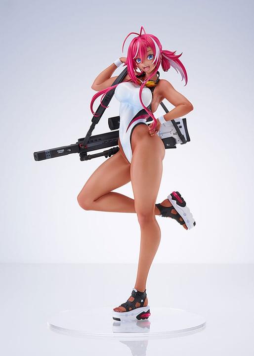 Amakuni Arms Note PVC Statue 1/7 Anego-chan of the Swimming Team 26 cm