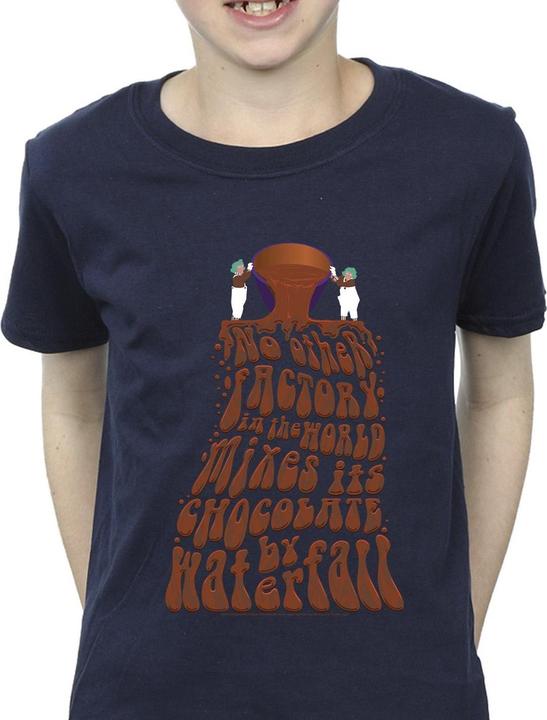 Produktbild Willy Wonka & the Chocolate Factory Chocolate Waterfall TShirt Jungen (152, 158)