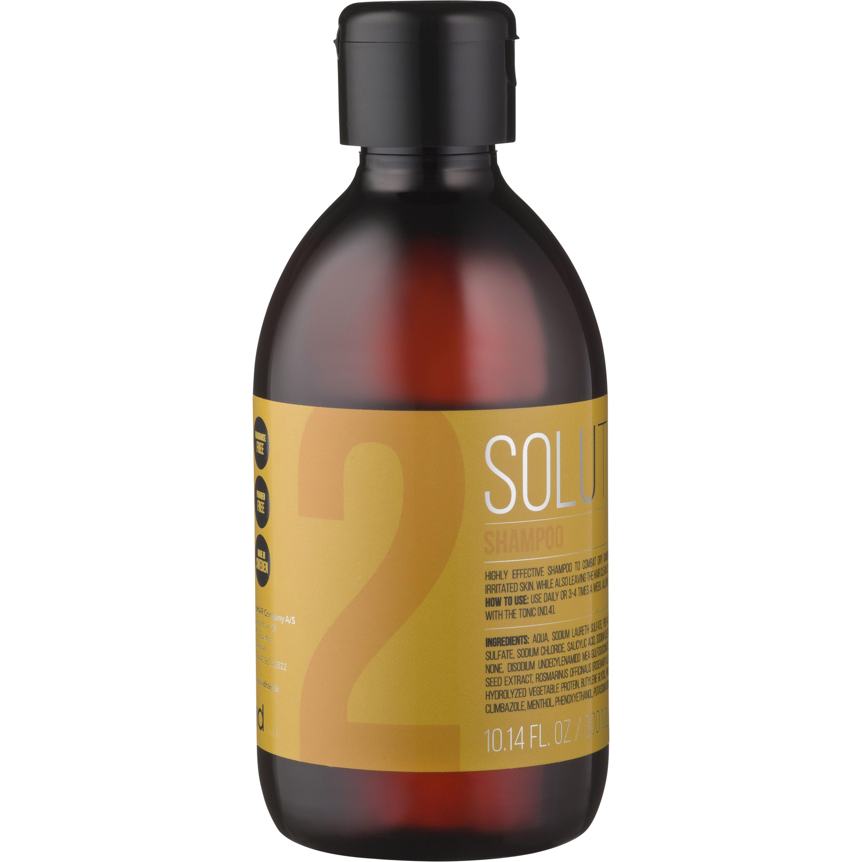 IdHair, Shampoo, Solutions No. 2 Frauen Professionell Shampoo 300 ml (300 ml, Flüssiges Shampoo)