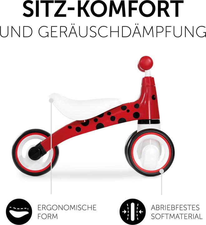 Image du produit Hauck 1st Ride Three Ladybug Rouge