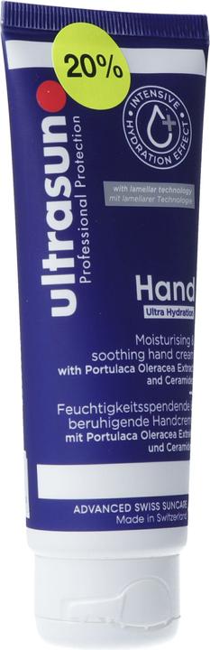 Actual product image Ultrasun Ultra Hydrating Hand Cream AKTION (75 ml)