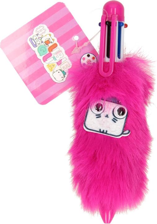 Canenco Stylo multicolore en peluche (Multicolore, 1 x)