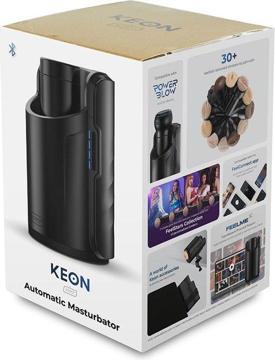 Immagine prodotto Kiiroo – Keon Set Masturbatore WiFi – Con Feel Stroker – Nero