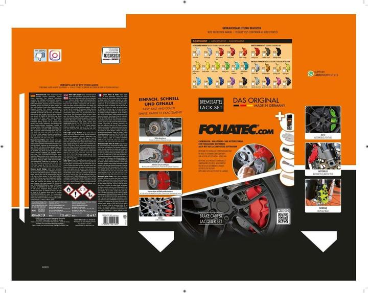 Produktbild Foliatec Bremssattel Lack