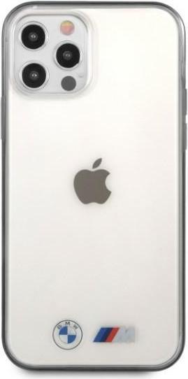 Actual product image BMW Case BMHCP12LMBTOK iPhone 12 Pro Max 6,7" transparent hardcase Sandblast (Apple iPhone 12 Pro Max)