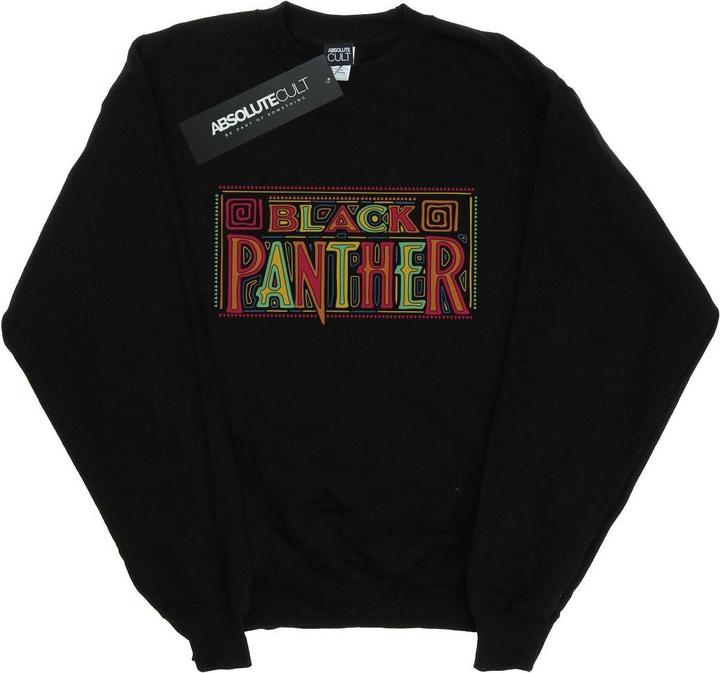 Image du produit - Sweat BLACK PANTHER TRIBAL LOGO - Garçon (152, 158)