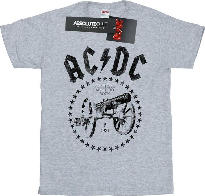 AC/DC We Salute You Cannon TShirt Jungen (140, 146)