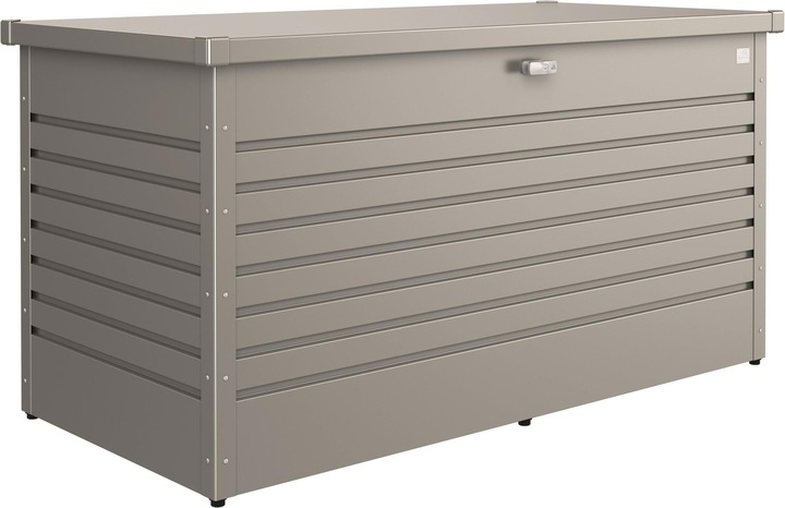 Actual product image Biohort LeisureBox 160, quartz gray metallic