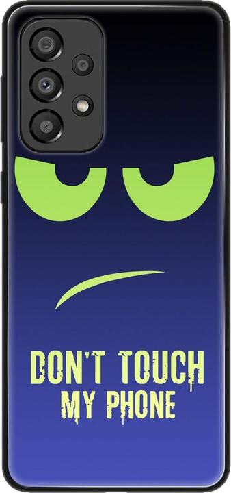 Dont Touch My Phone Green Blue