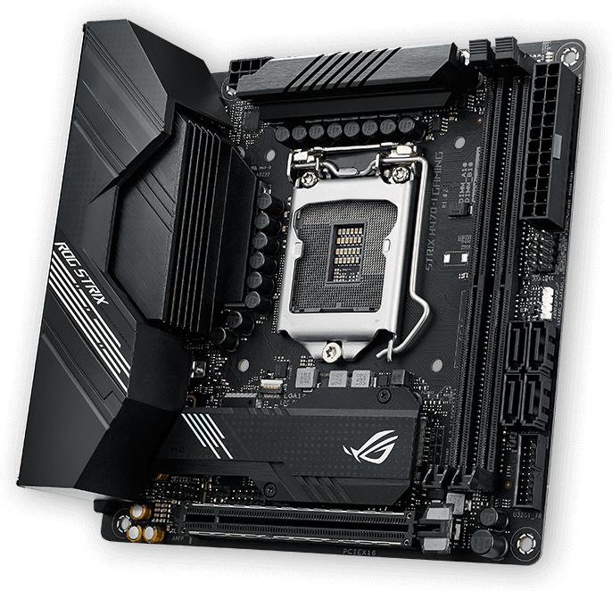 Produktbild ASUS ROG Strix H470-I Gaming (LGA 1200, Intel H470, Mini-ITX)