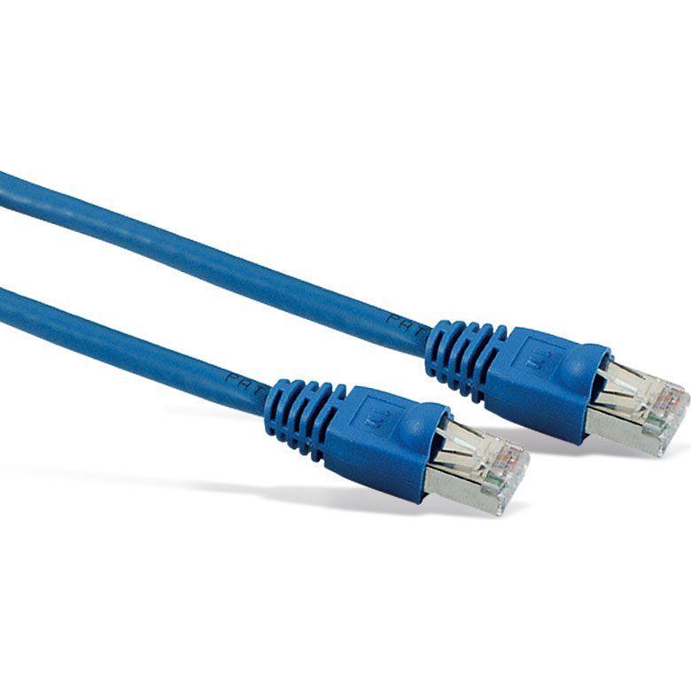 Thumbnail - Shiverpeaks S/CONN maximum connectivity Netzwerkkabel-Patchkabel, cat 6, S/FTP, PIMF, Halogenfrei, blau, 15,0m (S/FTP, C...