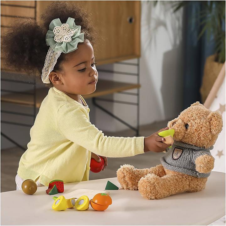 Actual product image Viga Toys Fruit set for cutting