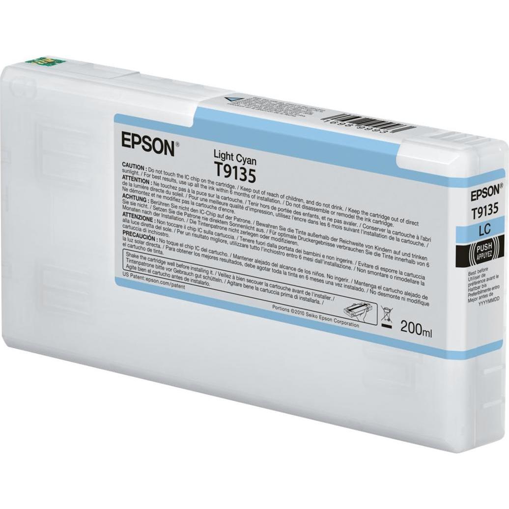 Epson, Druckerpatrone, C13T913500 Light Cyan 200ml (C)