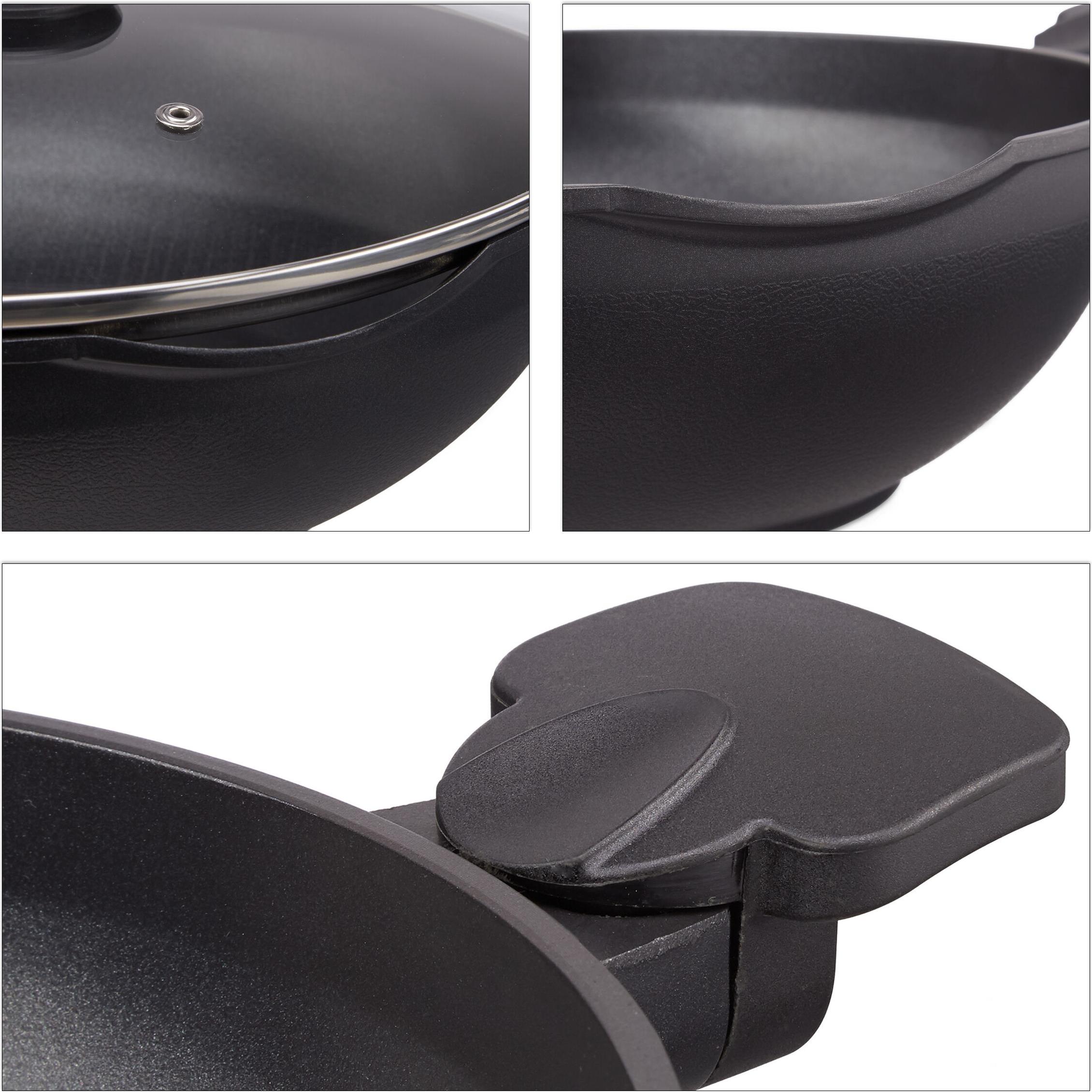 Thumbnail - Relaxdays Wokpfanne, Pfanne + Kochtopf, Schwarz