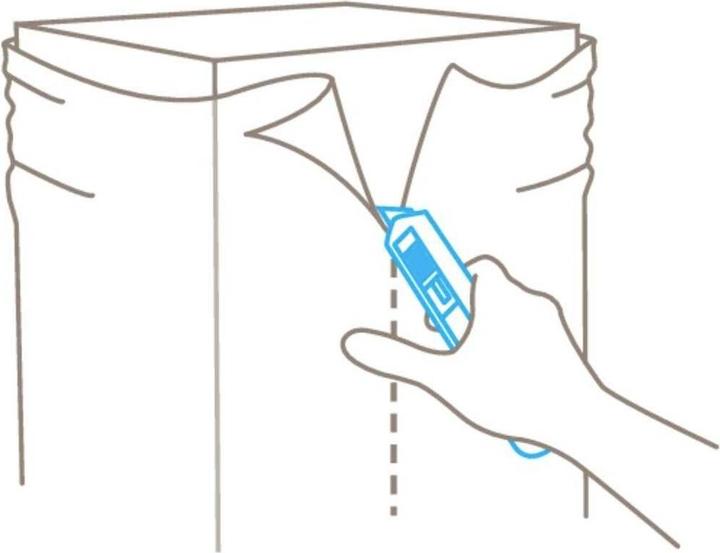 Image du produit Martor Couteau de sécurité polyvalent détectant les métaux pour les travaux en milieu corrosif (Cutters)
