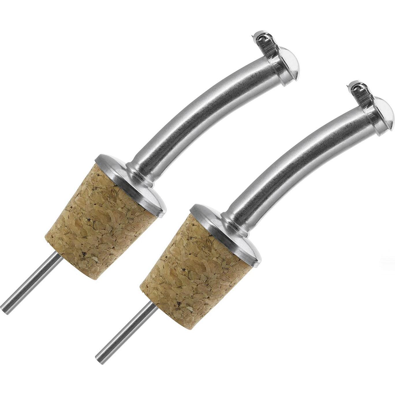Westmark, Bar Zubehör, Flaschenausgiesser 'Classic Standard' 2er Set (Dosierer + Ausgiesser)