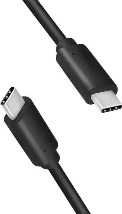 Actual product image LogiLink USB 3.1 connection cable USB-C Gen2, 1 m black (1 m, USB 3.1, 60 W)