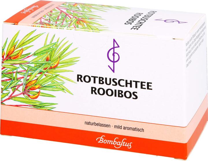 Produktbild Bombastus Rotbuschtee Rooibos, 20 St. Filterbeutel (40 g)