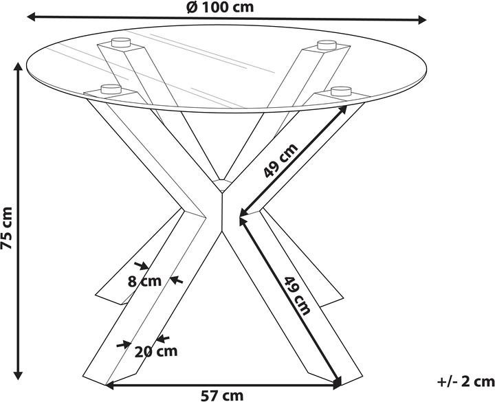 Image du produit Beliani Otium (100 x 75 cm)