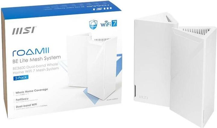 Image du produit MSI Roamii Be Lite Wifi 7 Mesh System 2 Pack