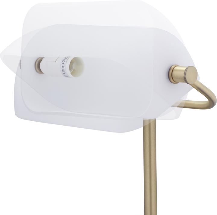 Image du produit Relaxdays Lampe de banquier (E14)