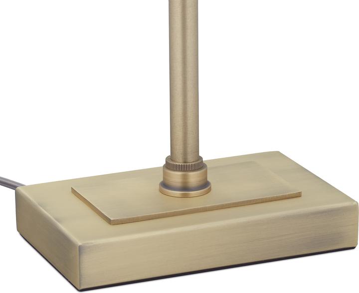 Image du produit Relaxdays Lampe de banquier (E14)